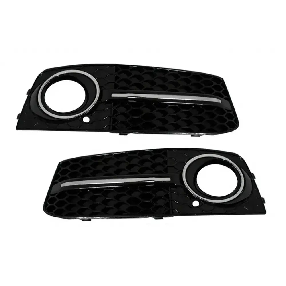 Tåkelys Deksel Griller Audi A4 B8 8k 07-11 Rs4 Black Edition