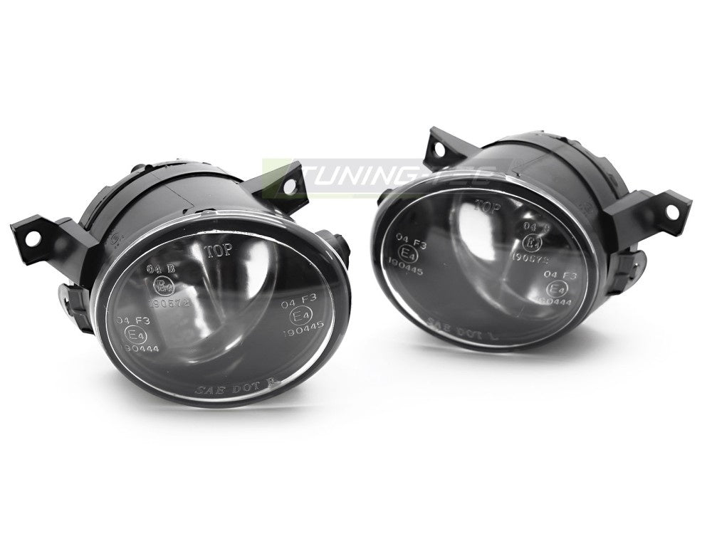 Tåkelys klart glass VW Golf 1 MK1 1974–1984 sett forfra