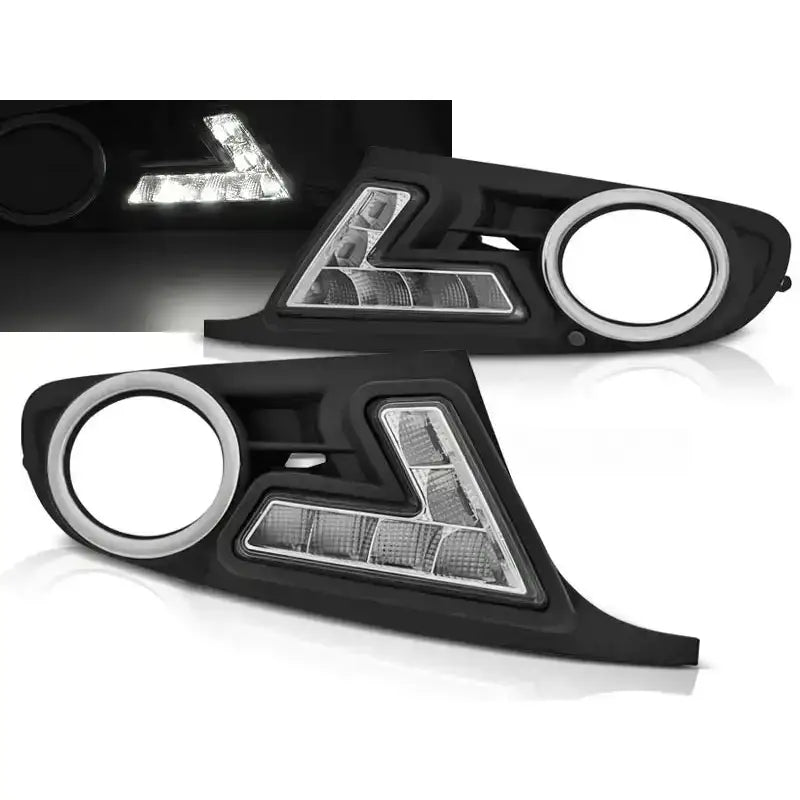 Tåkelys Vw Golf 6 Drl Led Black