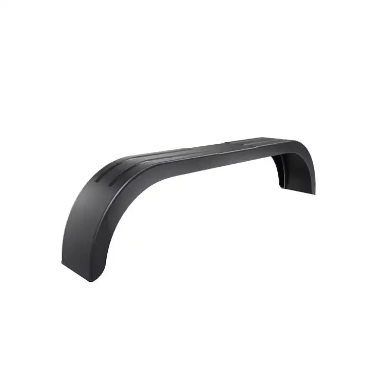 Tandemskjerm for tilhenger 13", svart plastbøyle med glatte overflater, skrå sidevisning mot hvit bakgrunn.