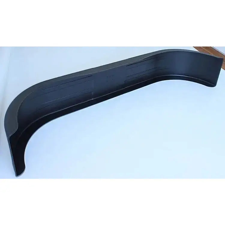 Tandemskjerm for tilhenger 14", svart buet plastdel vist skrått ovenfra med glatte flater og markeringer.