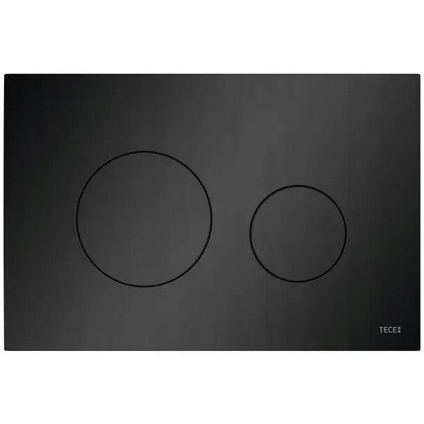 Tece Loop Toalettspyling Knapp Matt Svart