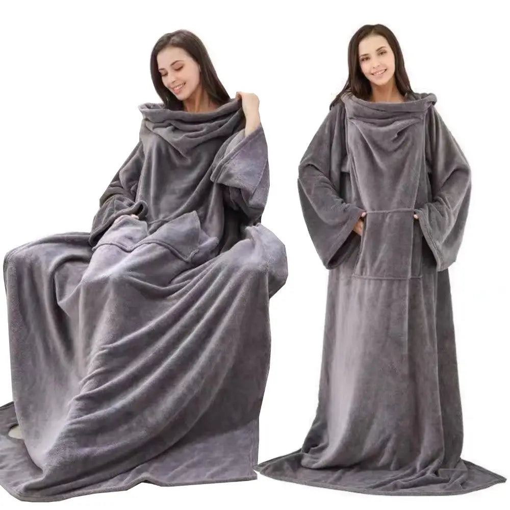 Teddy-bluse Oversize Teddy-bluse 2-i-1 Tykk Xxl