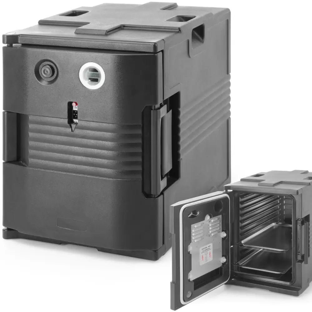 Termisk Isolert Oppvarmingsmatbeholder 2x Gn1/1 200 w - Hendi 707692