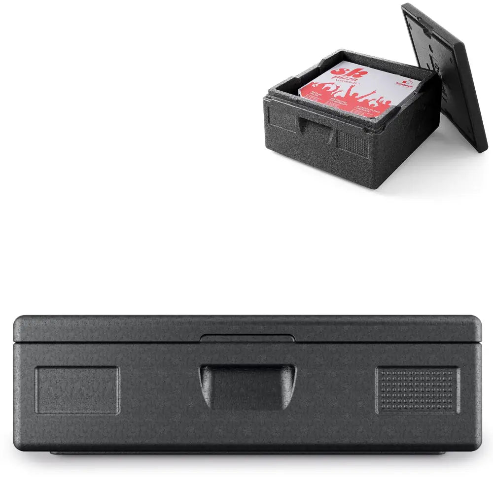 Termisk Isolert Pizza Boks for 3 Pizzaer av 50cm i Diameter