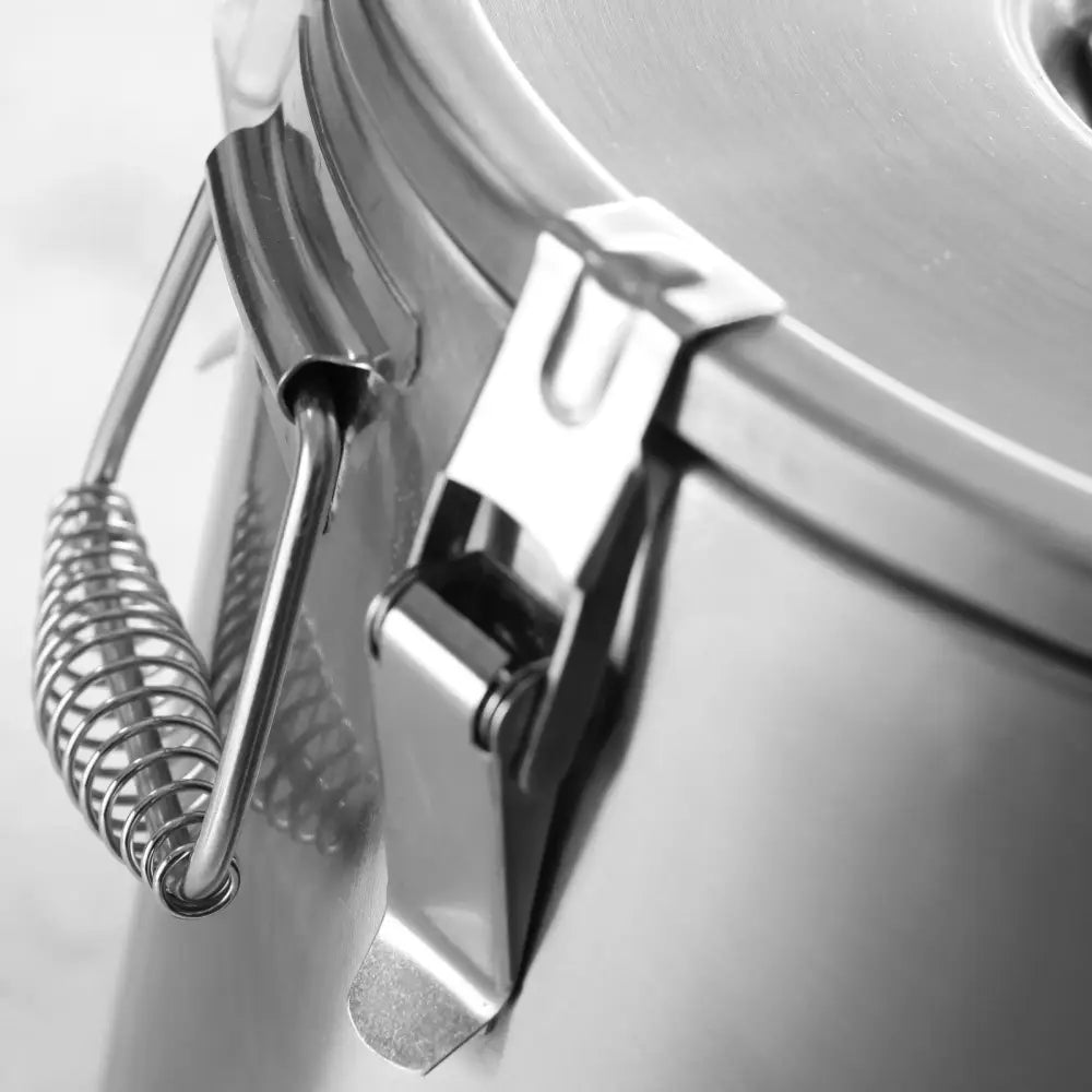 Termisk Matbeholder i Rustfritt Stål for Mattransport 25l - Hendi 710210