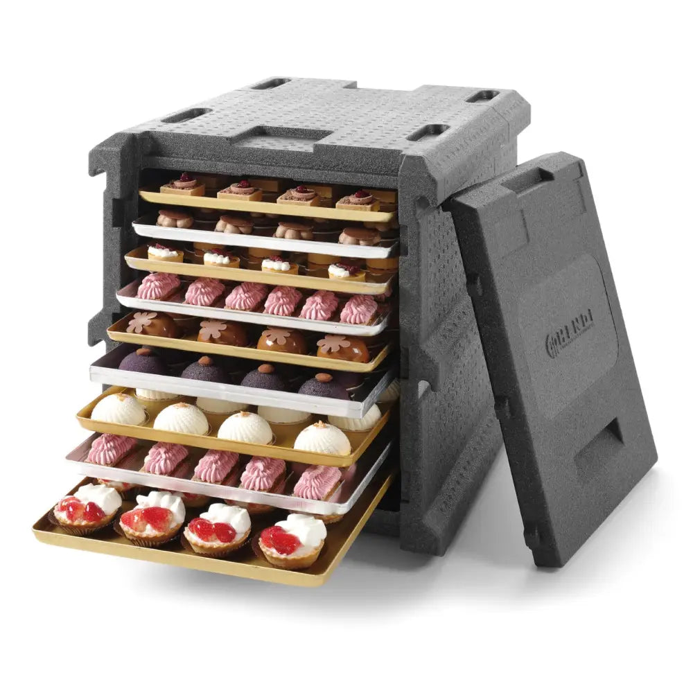 Termisk Sukkerkasse til Transport av Kaker 9 Brett 60x40cm