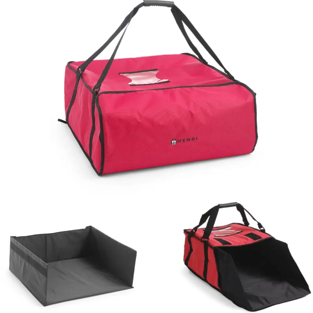 Termo Isolert Pizzaveske for 2 Bokser 600x600mm - Hendi 709863