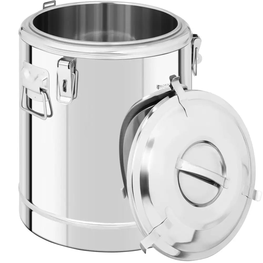 Termos for Catering med Tappekran for Transport av Drikkevann Rustfritt Stål 30l.