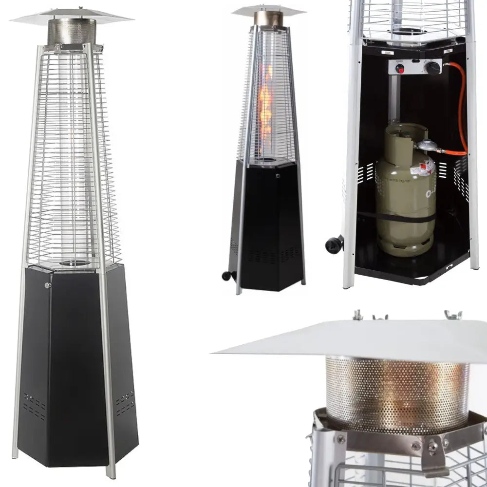 Terrassevarmer på Gass Hexagon 12,5 Kw - 1013543