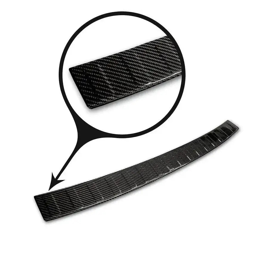 Lastebeskytter Audi A4 B9 Allroad 16- Karbonfiber Svart