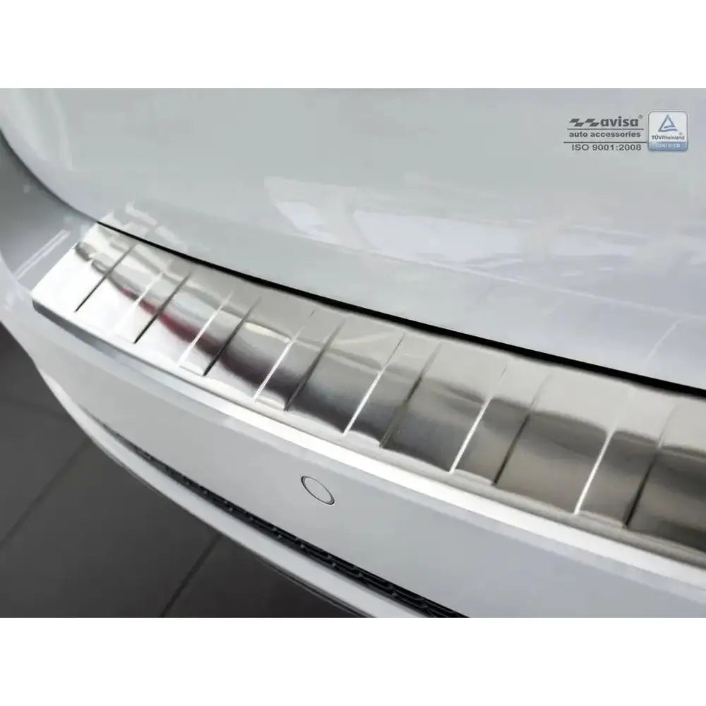 Lastebeskytter Audi A4 B9 Avant / S-line 15- Stål Sølv Sateng