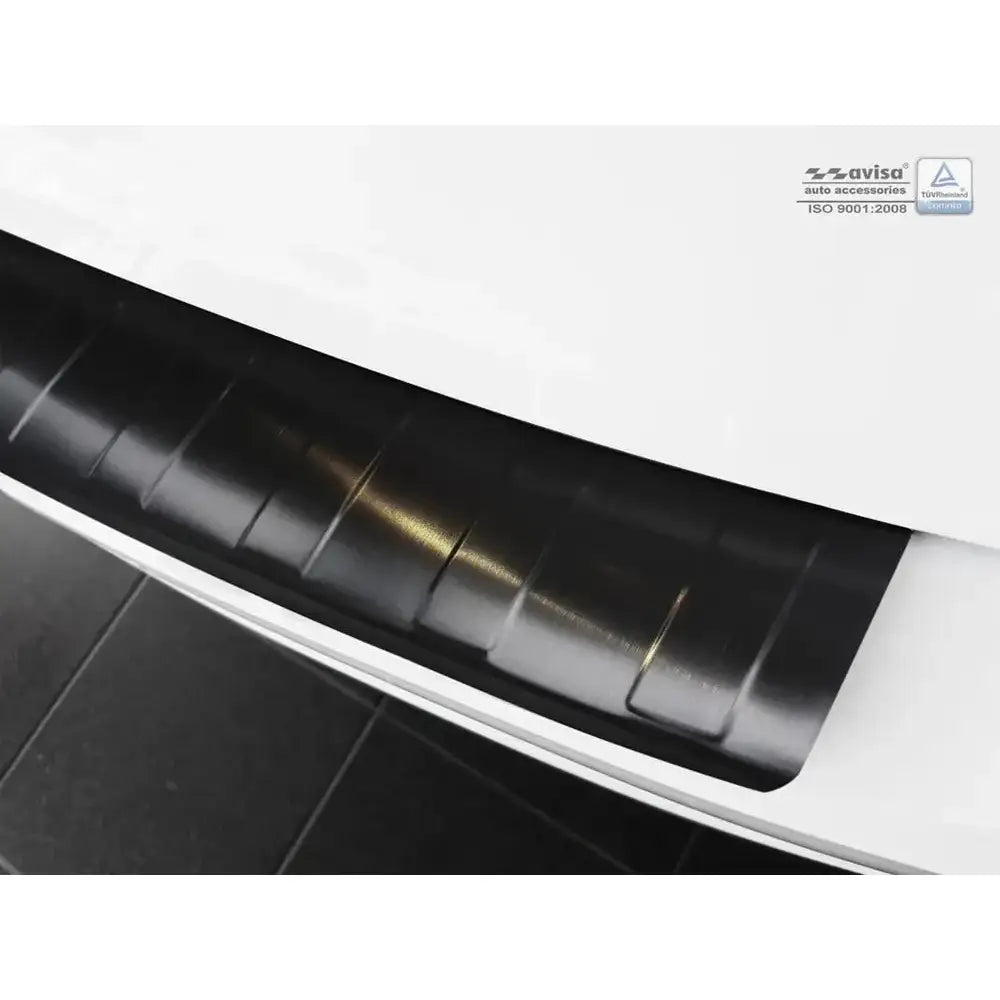 Lastebeskytter Audi A4 B9 Avant / S-line 15- Stål Svart