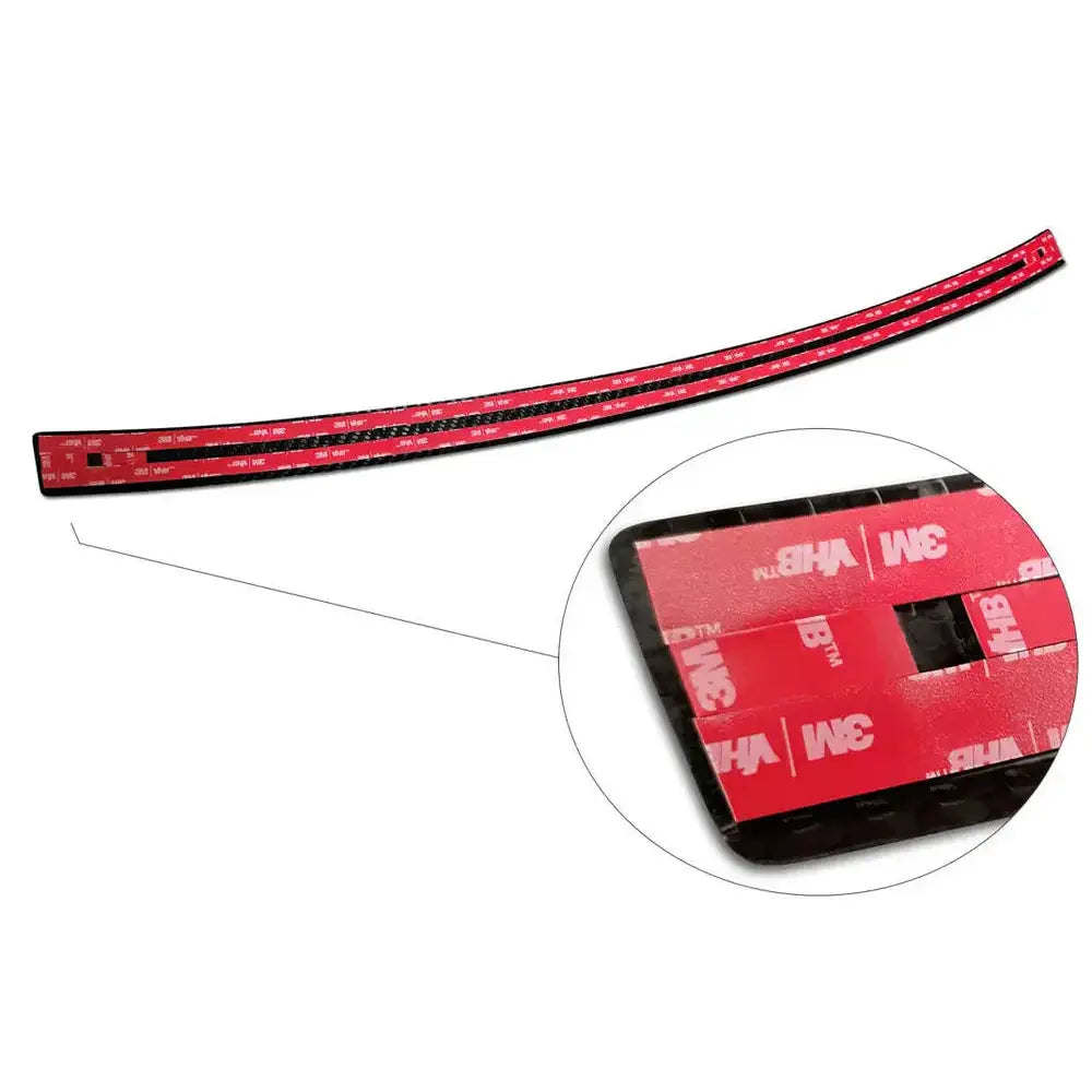 Lastebeskytter Audi A6 C7 Allroad 12-18 Karbonfiber Svart