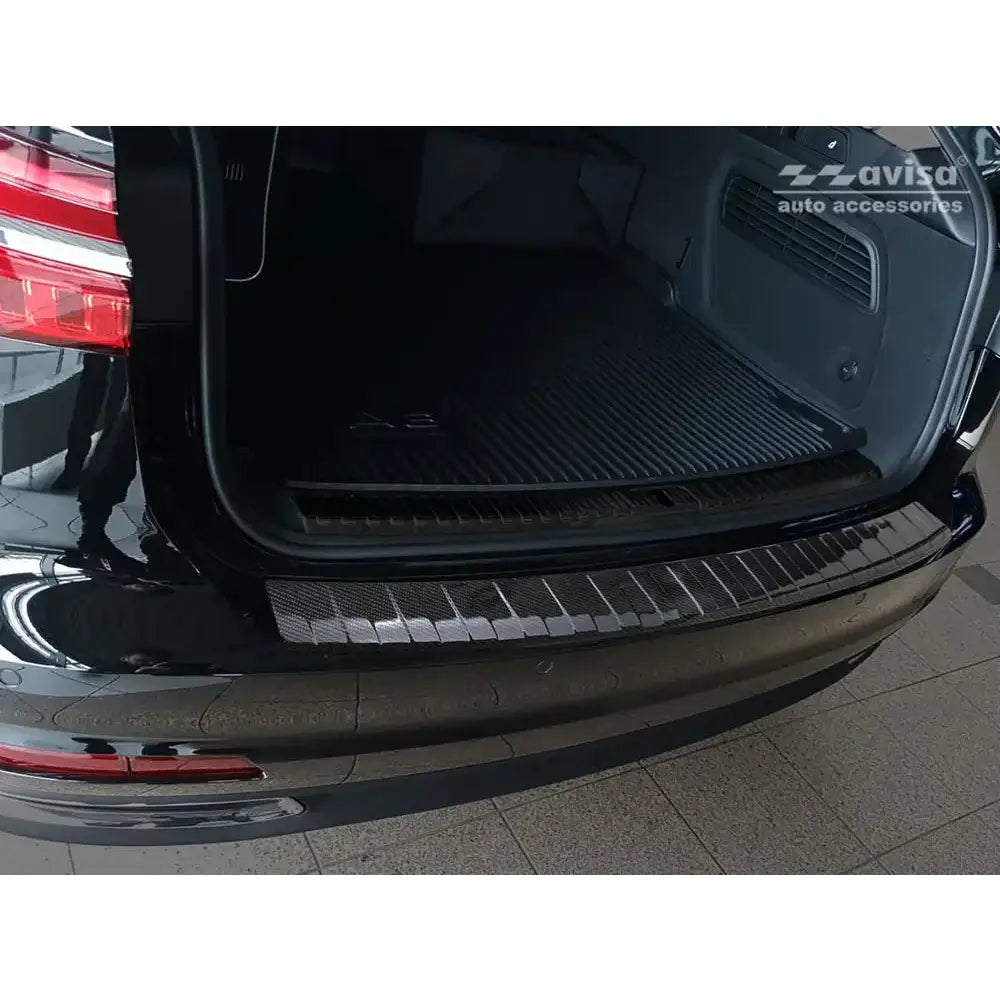 Lastebeskytter Audi A6 C8 v Avant 18- Karbonfiber Svart