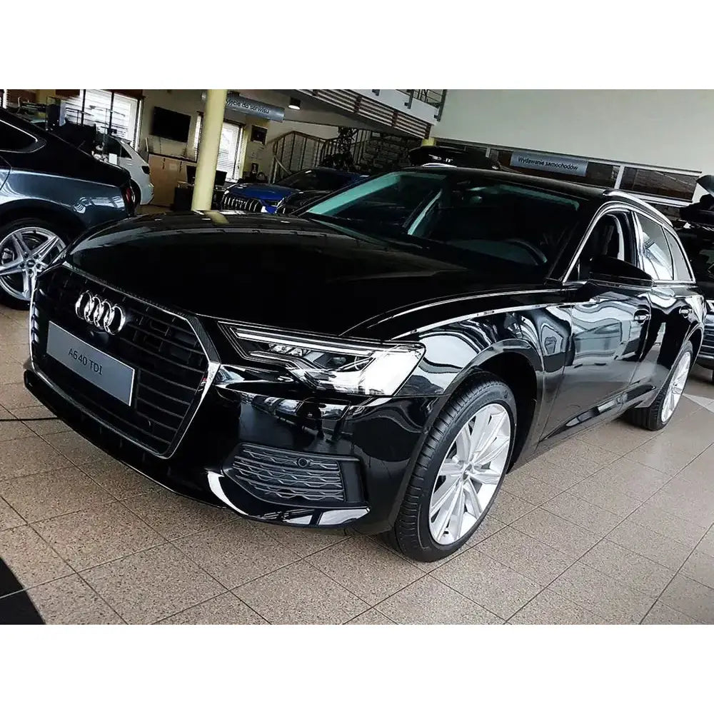 Lastebeskytter Audi A6 C8 v Avant 18- Stål Svart