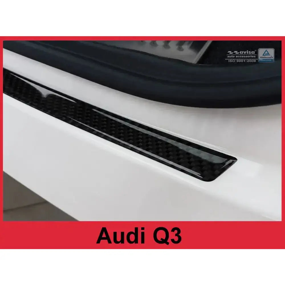 Lastebeskytter Audi Q3 11-18 Karbonfiber 3d Svart
