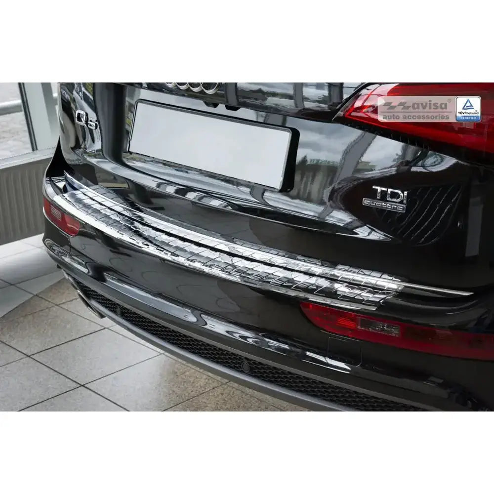 Lastebeskytter Audi Q5 08-16 Stål Sølv Speil