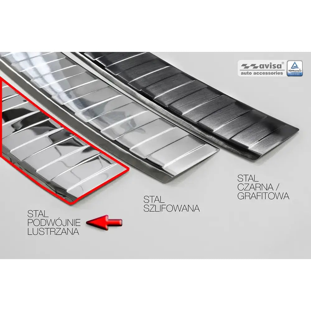 Lastebeskytter Audi Q5 08-16 Stål Sølv Speil