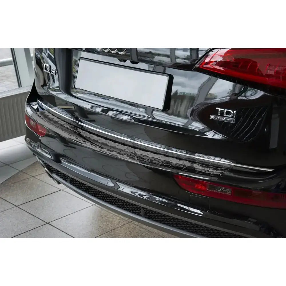 Lastebeskytter Audi Q5 08-16 Stål Svart Speil