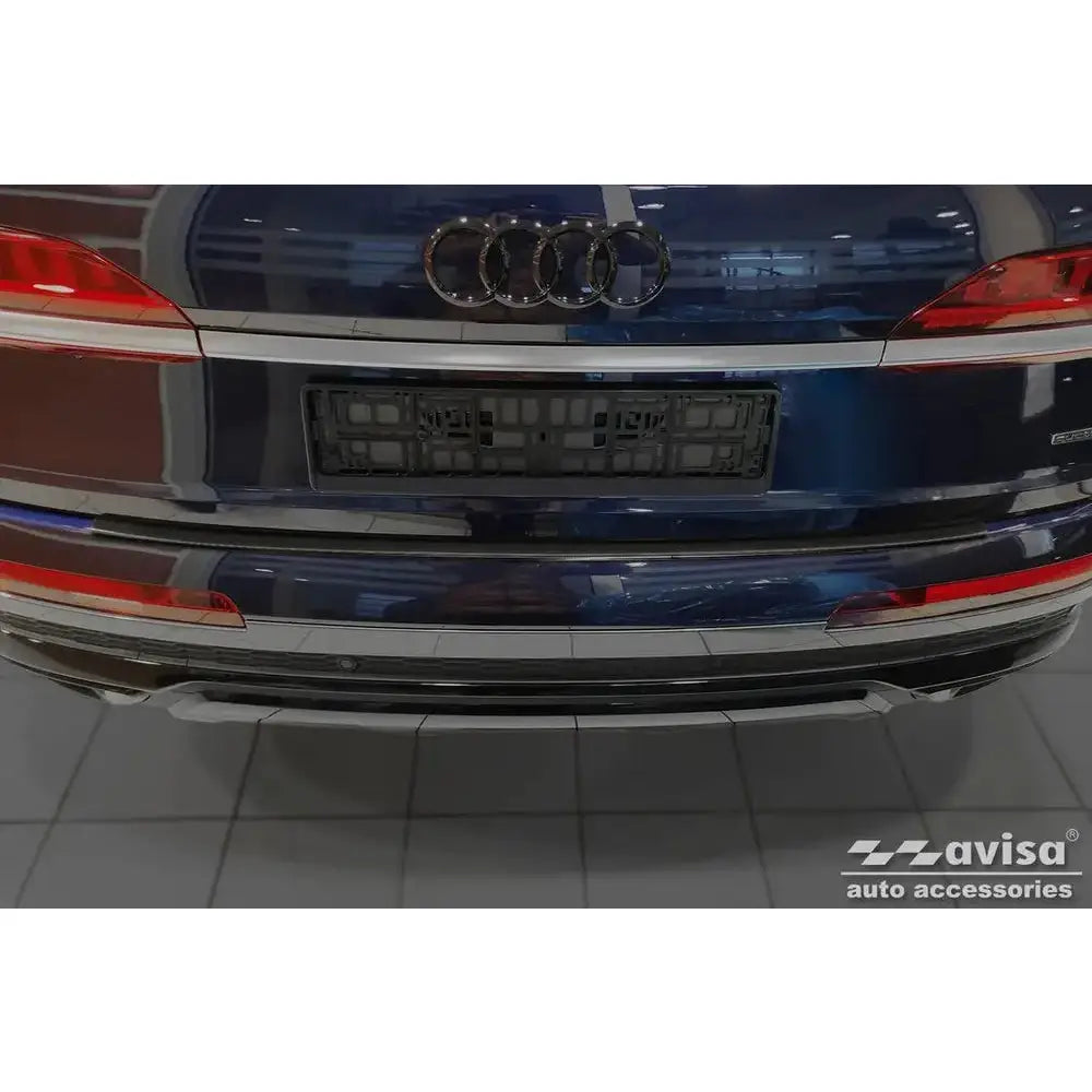 Lastebeskytter Audi Q7 Ii / S-line 15- Stål Svart