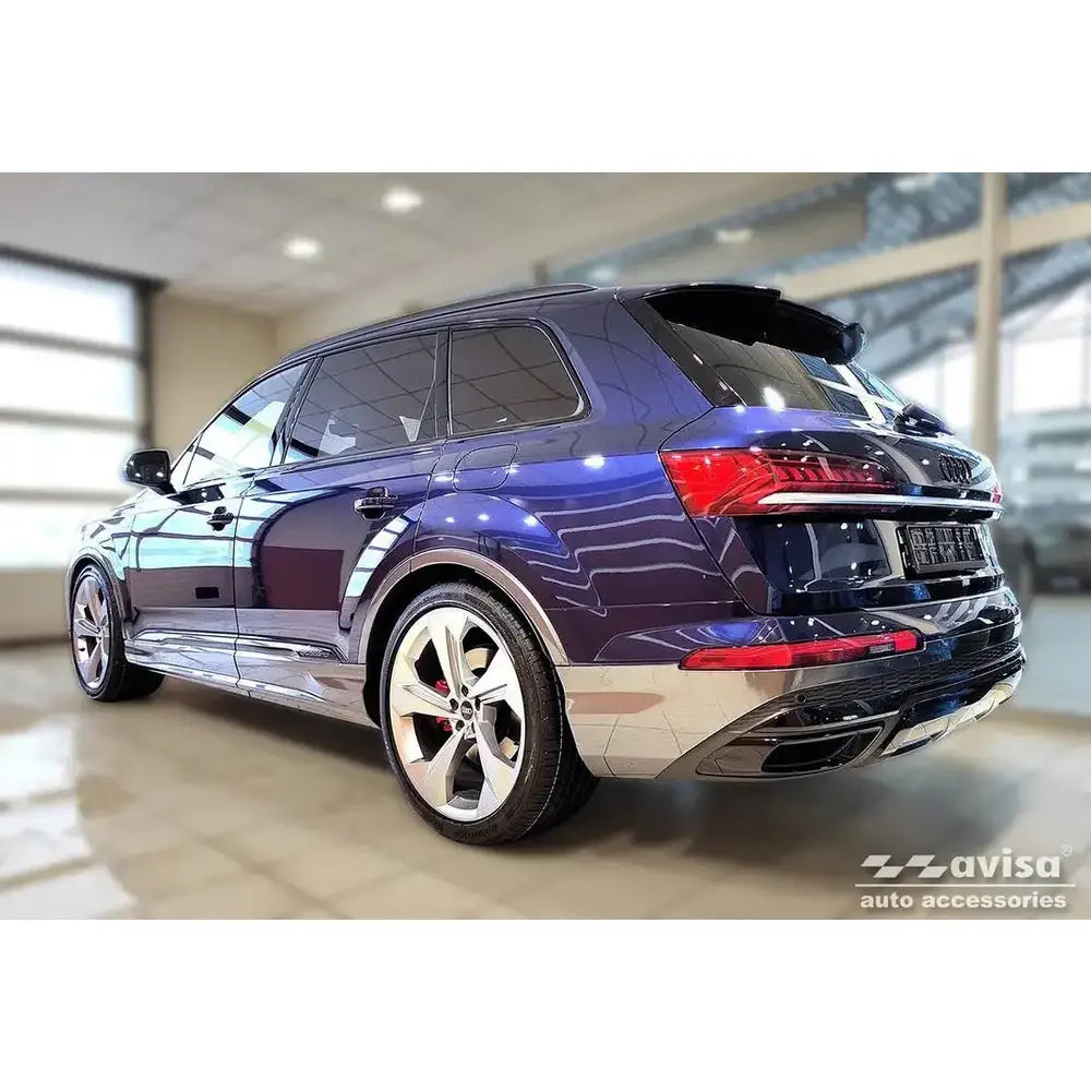 Lastebeskytter Audi Q7 Ii / S-line 15- Stål Svart