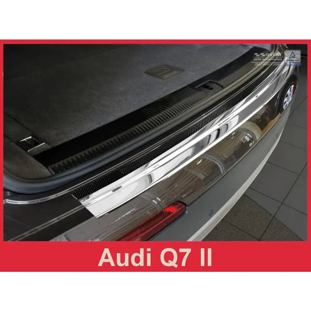 Lastebeskytter Audi Q7 Ii / S-line 15- Svart Karbonfiber
