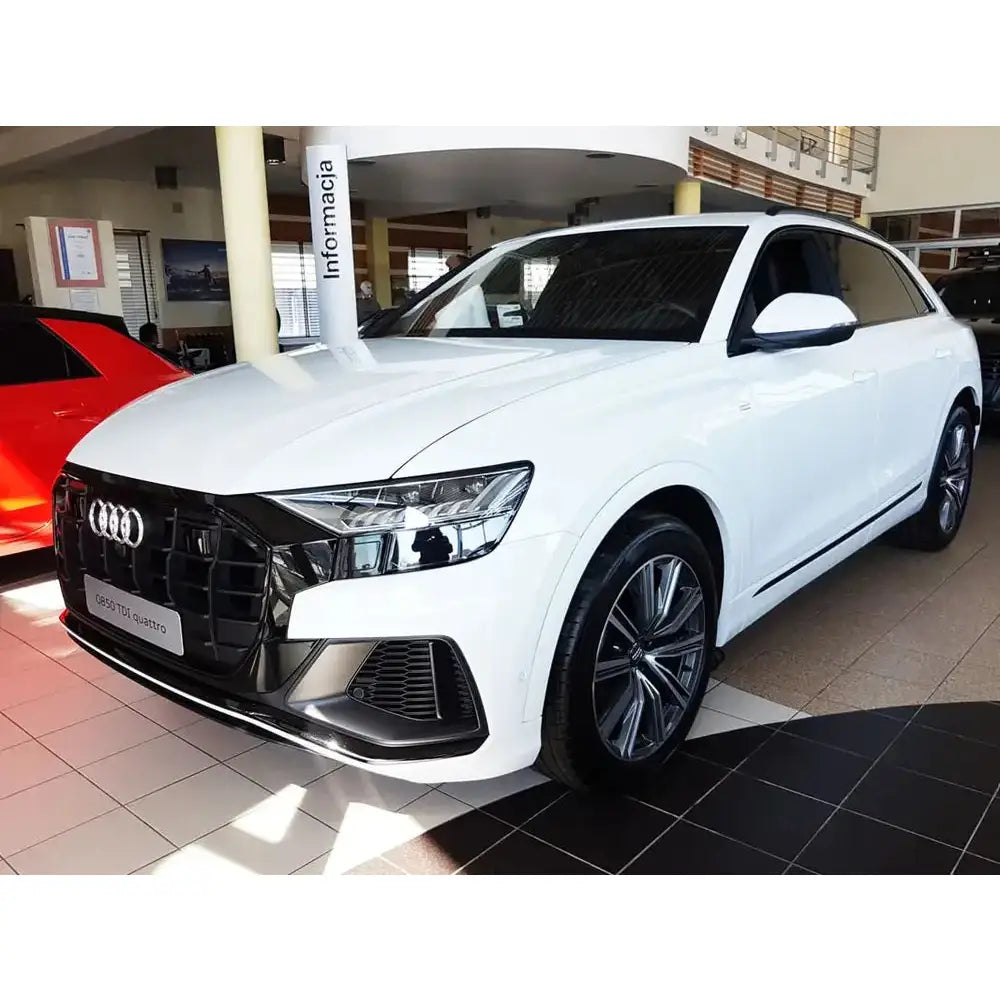 Lastebeskytter Audi Q8 18 - Stål Svart