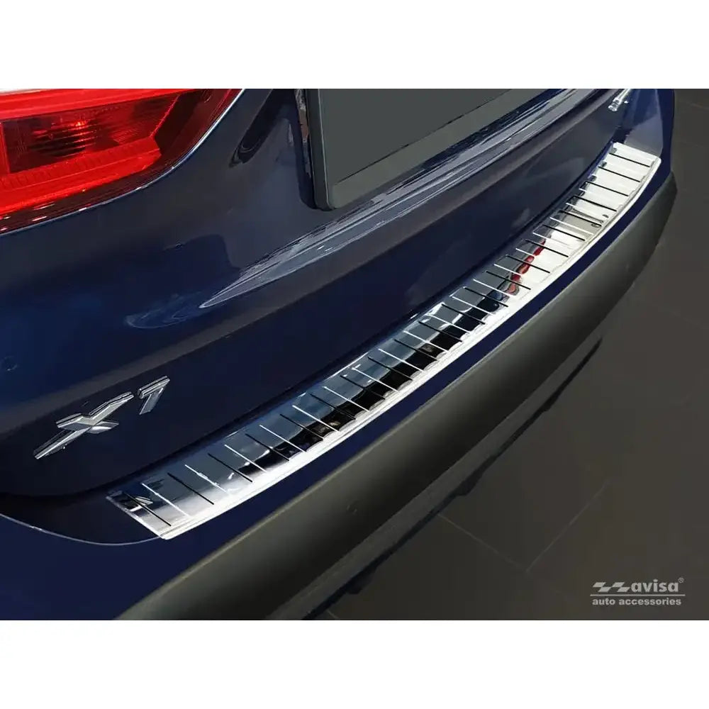 Lastebeskytter Bmw X1 F48 15- Stål Sølv Speil