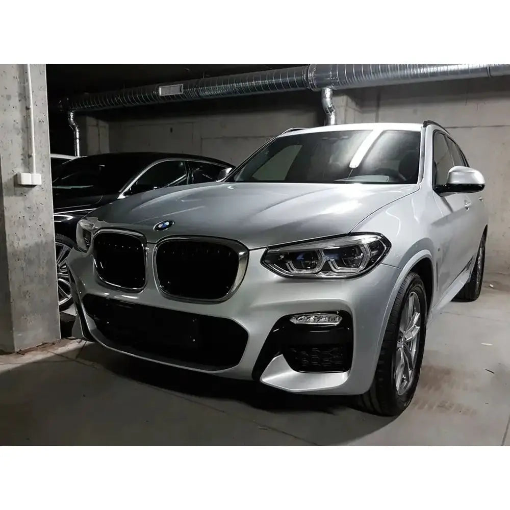 Lastebeskytter Bmw X3 G01 Without m Pakiet 17- Stål Sølv Sateng