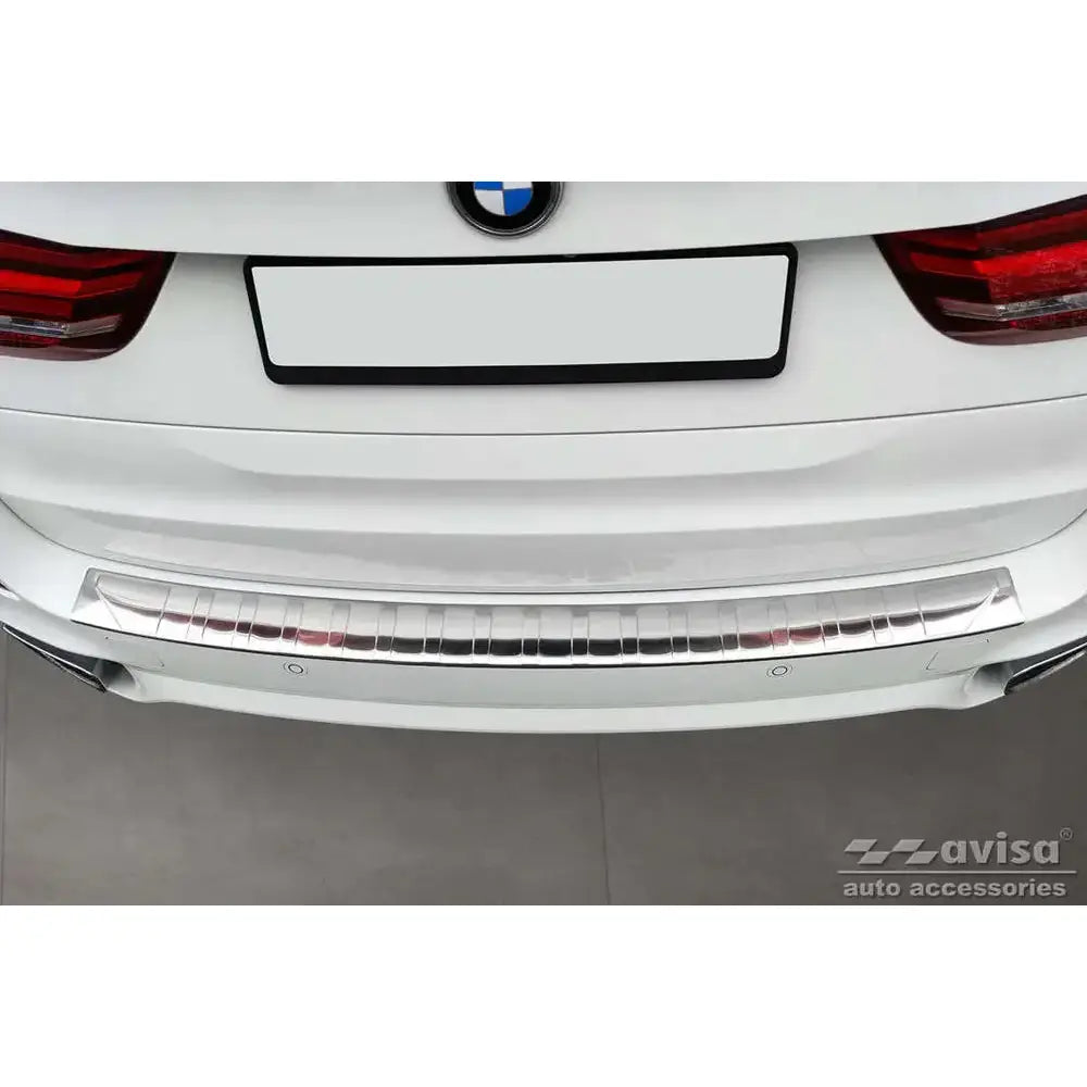 Lastebeskytter Bmw X5 Iii F15 M-pakiet 13-18 Stål Sølv Sateng