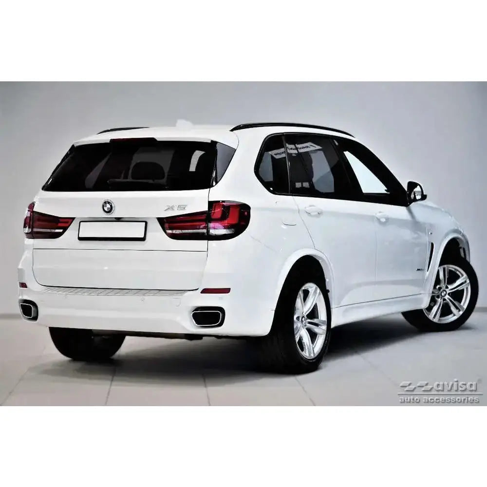 Lastebeskytter Bmw X5 Iii F15 M-pakiet 13-18 Stål Sølv Sateng