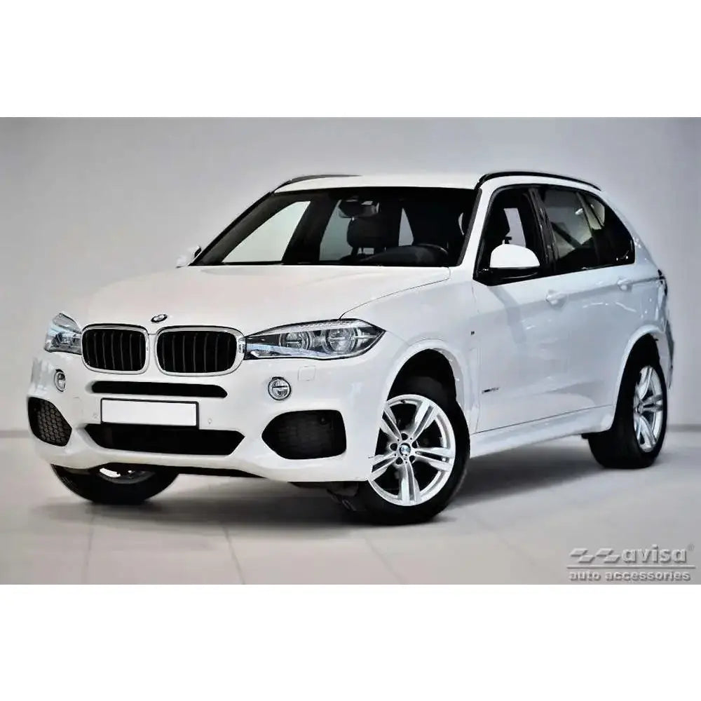 Lastebeskytter Bmw X5 Iii F15 M-pakiet 13-18 Stål Sølv Sateng