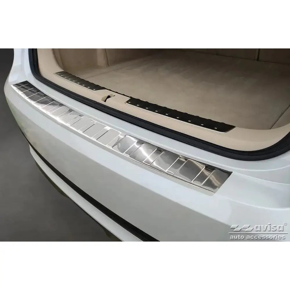 Lastebeskytter Bmw X6 Ii F16 14-19 - Design Stål Sølv Sateng