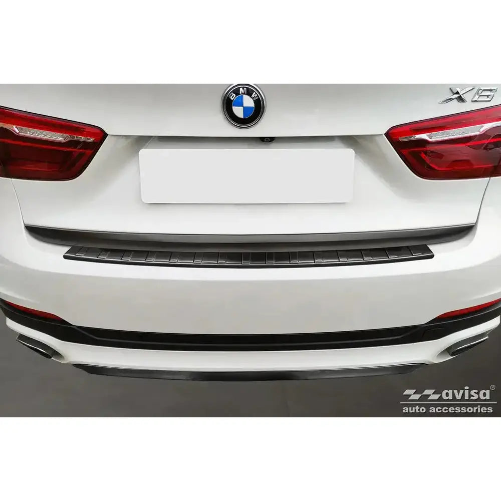 Lastebeskytter Bmw X6 Ii F16 14-19 - Design Stål Svart