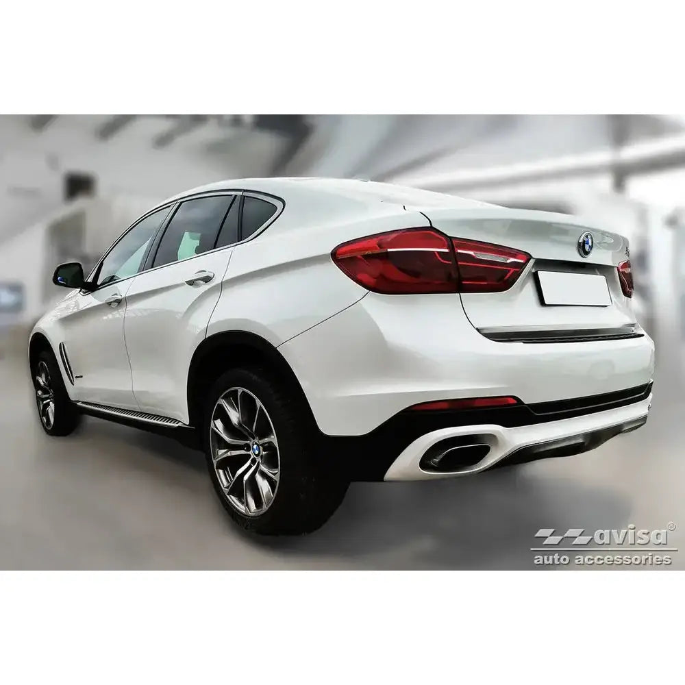 Lastebeskytter Bmw X6 Ii F16 14-19 - Design Stål Svart