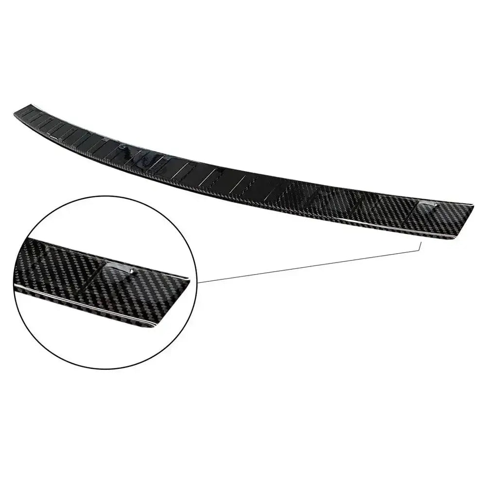 Lastebeskytter Kia Sorento Iii 17-20 Karbonfiber Svart