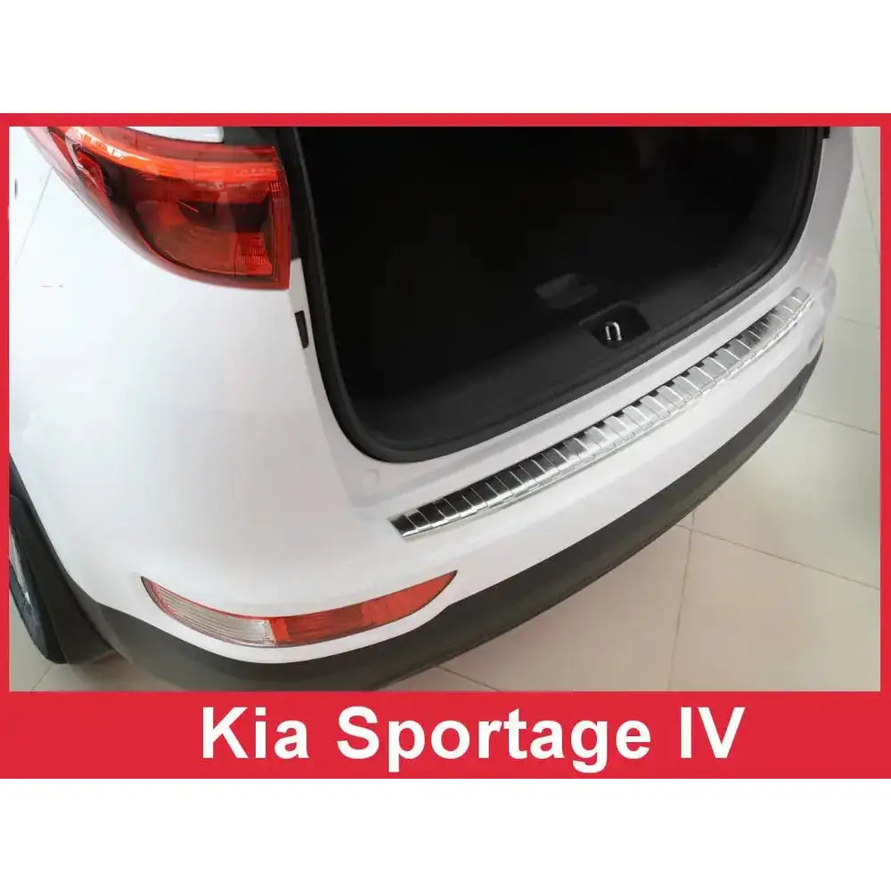 Lastebeskytter Kia Sportage Iv 16- Stål Sølv Sateng