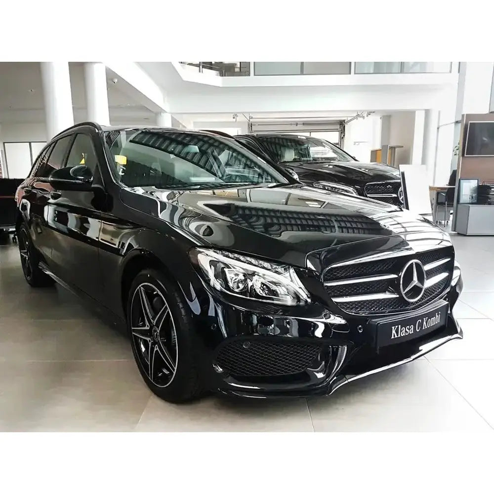 Lastebeskytter Mercedes c Class W205 T-model 14-21 Stål Svart