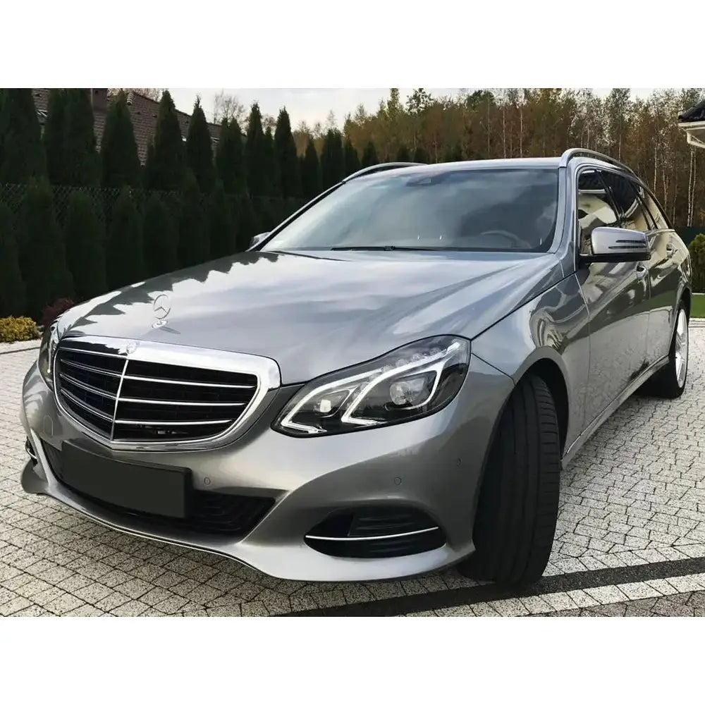 Lastebeskytter Mercedes e Class W212 T-model 13-16 Svart Speil