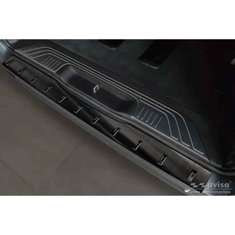 Lastebeskytter Mercedes v 14- Stål Svart