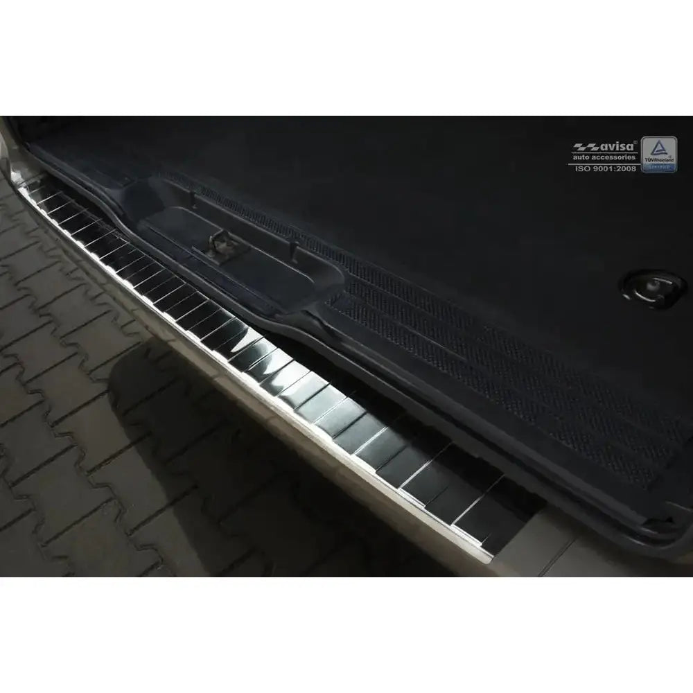 Lastebeskytter Mercedes W639 Vito / Viano 03-14 Stål Svart