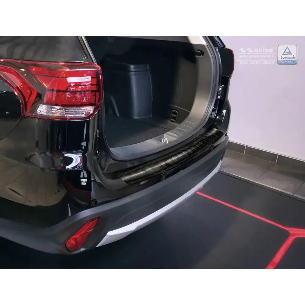 Tildekning Mitsubishi Outlander Iii 15- Stål Svart