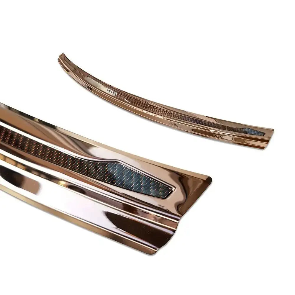 Lastebeskytter Porsche Cayenne Iii 17- Kobber Speil Kobber Karbonfiber