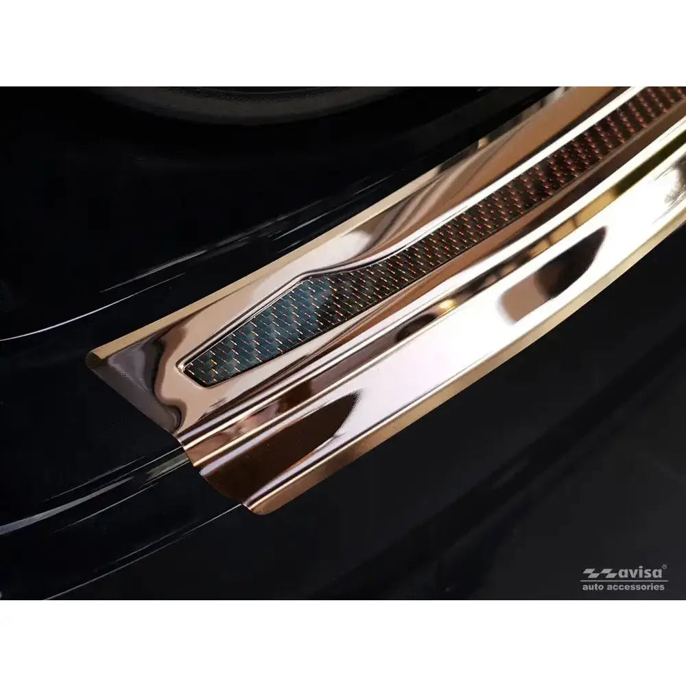 Lastebeskytter Porsche Cayenne Iii 17- Kobber Speil Kobber Karbonfiber