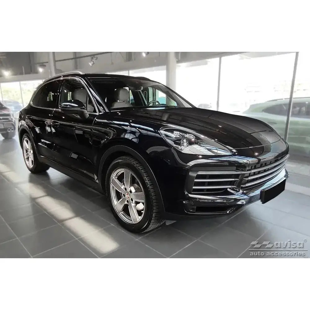 Lastebeskytter Porsche Cayenne Iii 17- P0536 Stål Svart Speil
