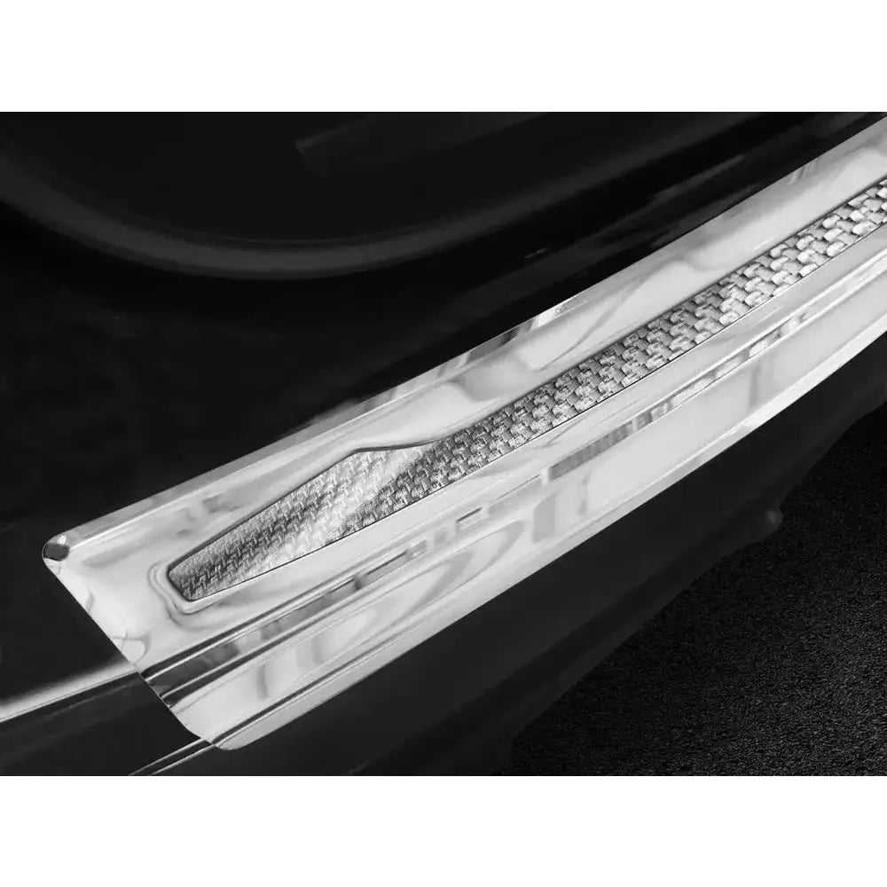 Lastebeskytter Porsche Cayenne Iii 17- Sølv Speil Sølv Karbonfiber