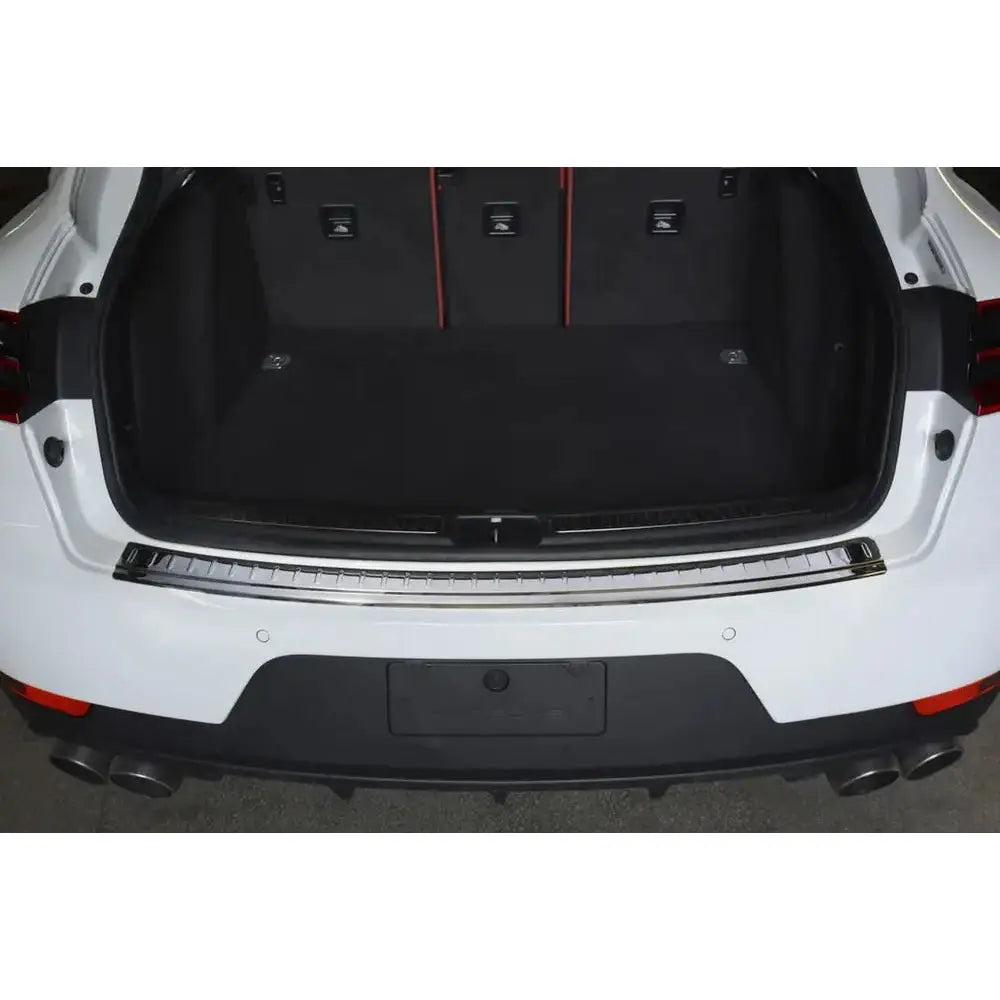 Lastebeskytter Porsche Macan 13- Stål Sølv Speil