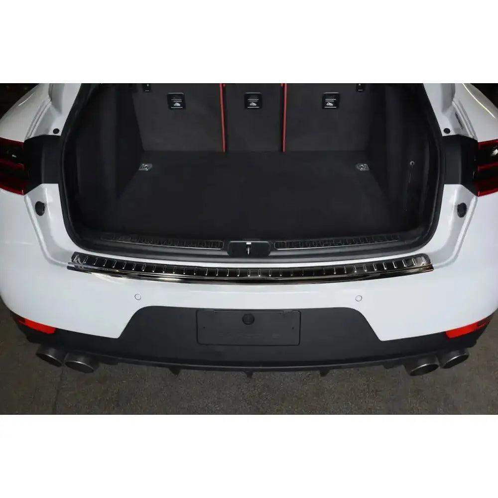 Lastebeskytter Porsche Macan 13- Stål Svart