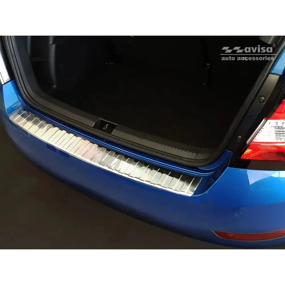 Lastebeskytter Skoda Fabia Iii Hatchback 18-21 Stål Sølv Sateng